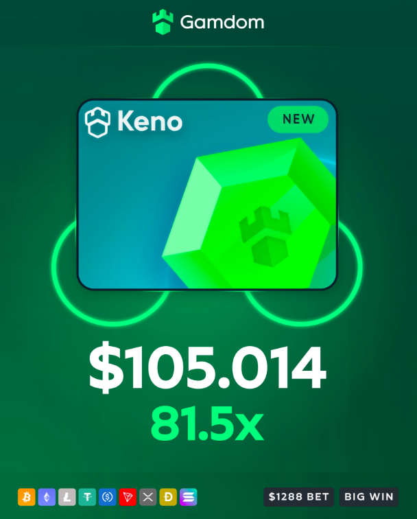 $105K Keno win